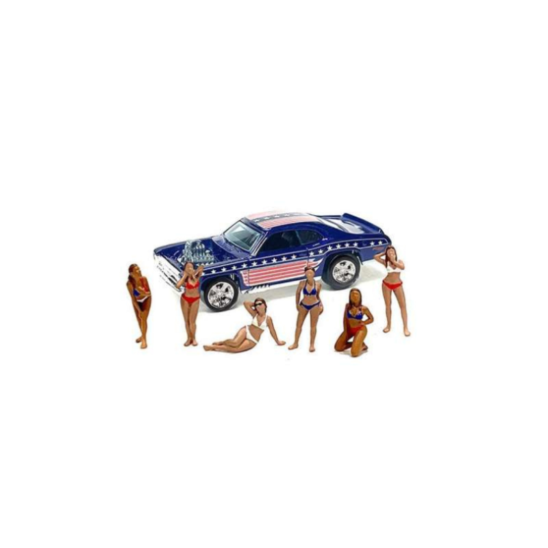 Patriot Girls Mijo Figure set, various ( Auto nije uključen u set)