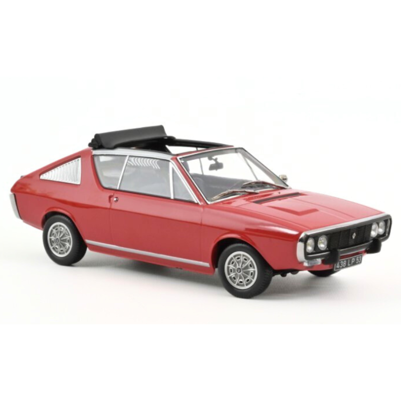 Renault 17 Gordini Découvrable 1975 - Red