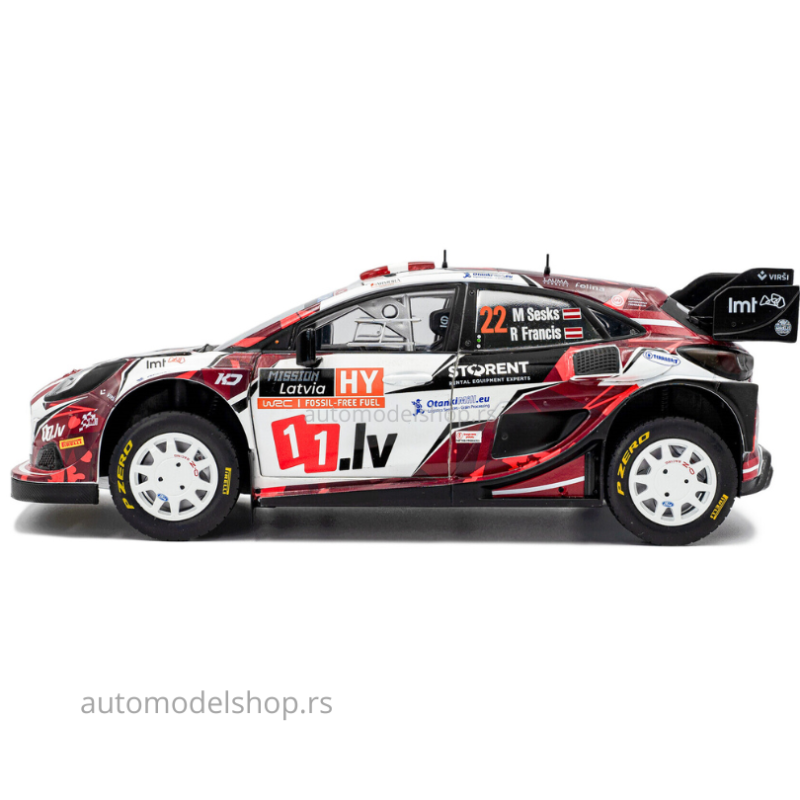 Ford Puma Rally1 Hybrid – TET Rally Latvia#22 M.SESKS / R.FRANCIS  – 2024 