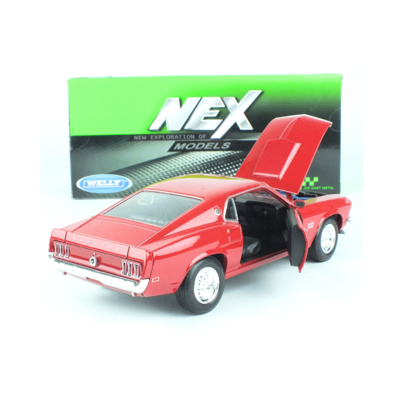 Ford Mustang Boss 429 Red 1969