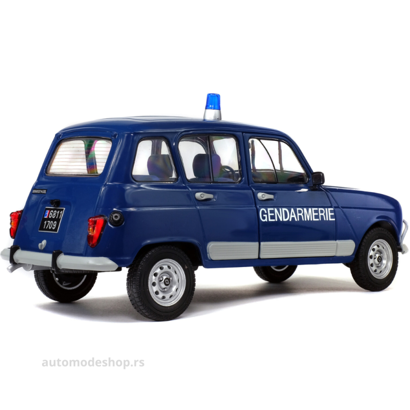 Renault 4L GTL Gendarmerie – Bleu Gendarmerie – 1978