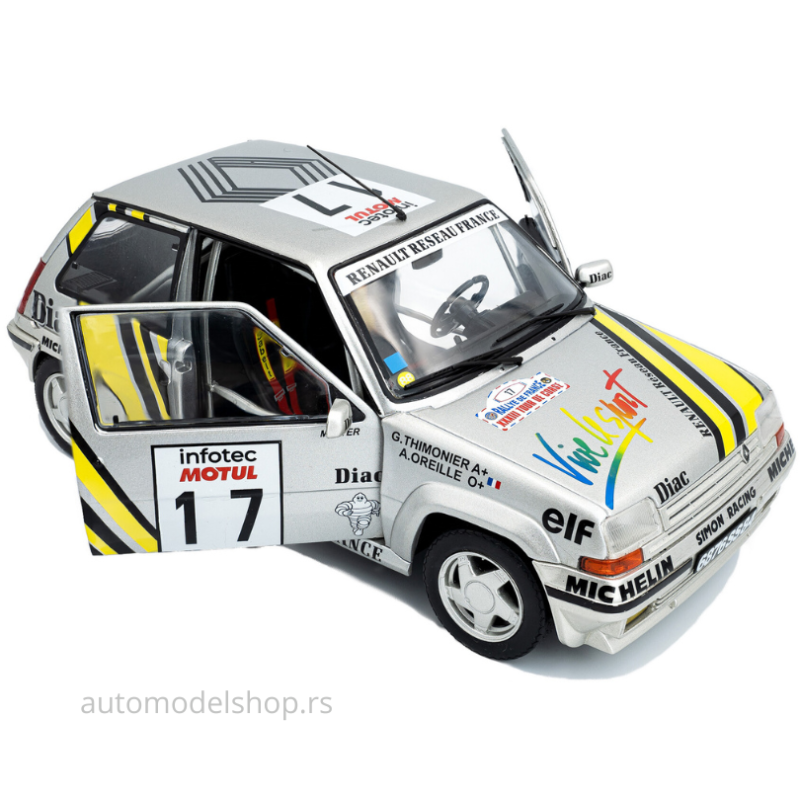 Renault 5 GT Turbo MK2 – Tour de Corse – #17 A.OREILLE – 1989