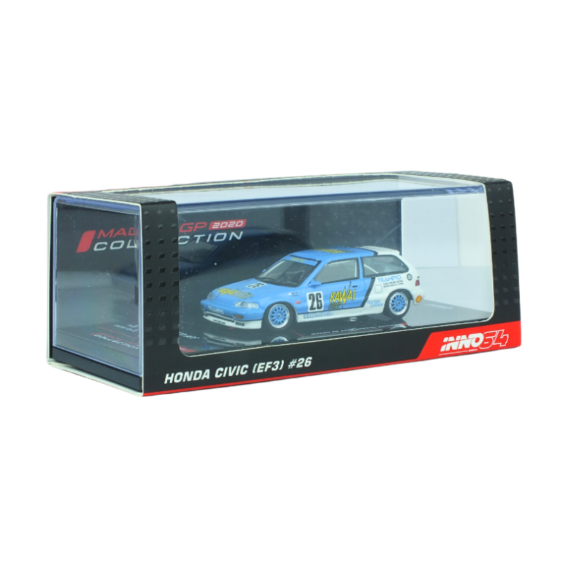 Honda Civic EF3 #26 Trampio Kawai Steel*Macau Guia Race , 1989