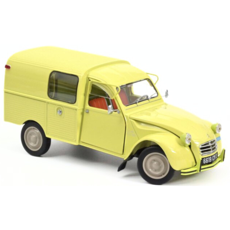 Citroën 2CV Fourgonnette AK350 1966 - Pastis Yellow