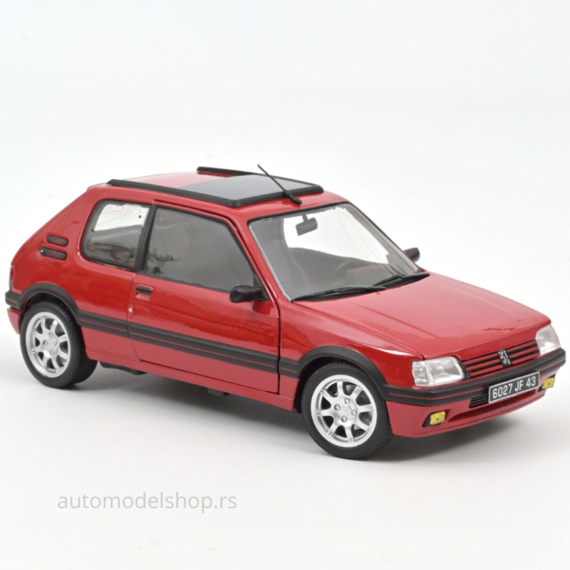 Peugeot 205 GTi 1.9 PTS Rims 1991 Red