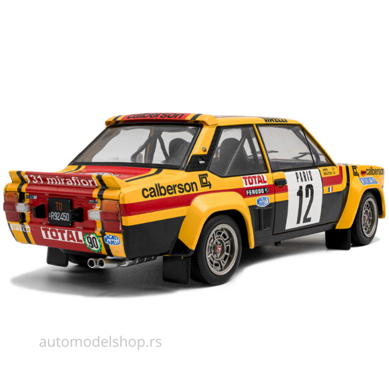 Fiat 131 Abarth – Rallye de Monte-Carlo – #12 M.Mouton / Arri - 1980