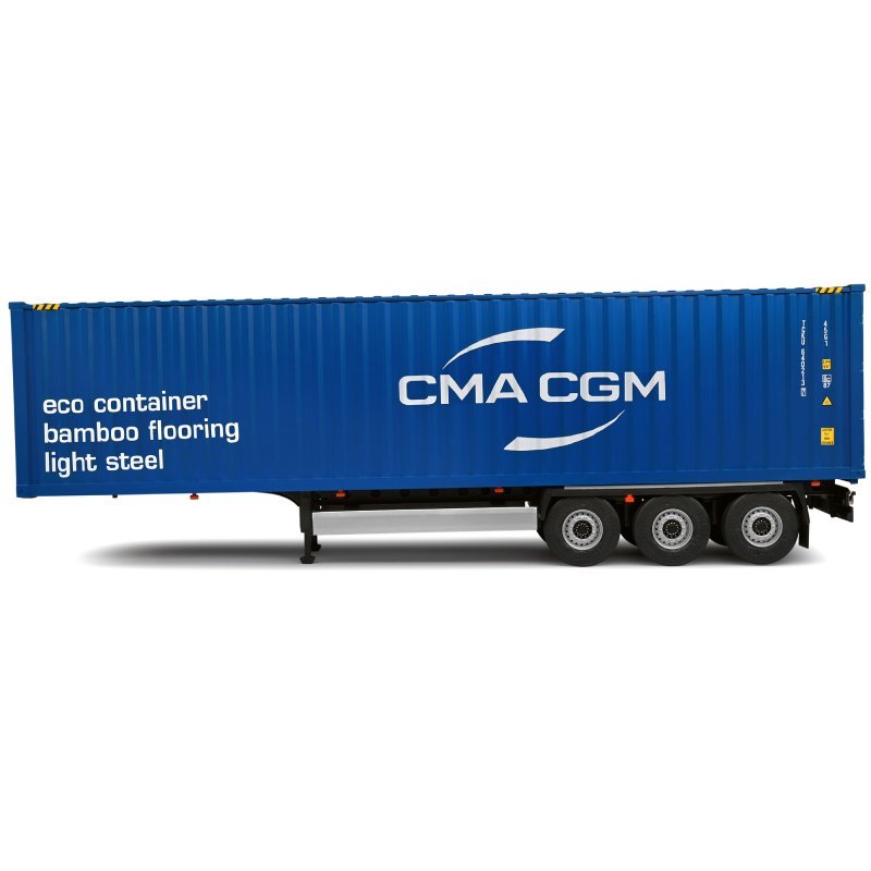 Container Trailer - Blue - 2024 