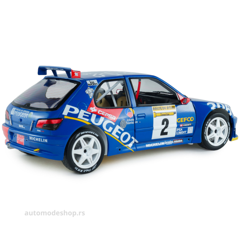 Peugeot 306 Maxi – Rallye de Avilès – #2 J.Azcona / J.Billmaier – 1997
