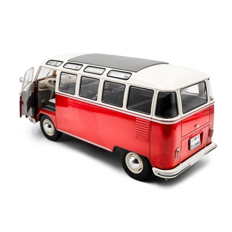 VOLKSWAGEN T1 Samba - Red / White - 1962