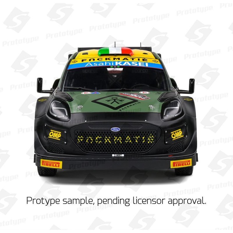Ford Puma Rallye Hybrid Black #7 BERTELLI/GRANAI Rally New Zeland 2022