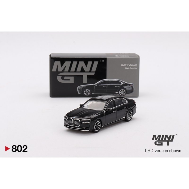BMW i7 xDrive60 Black Sapphire 2024
