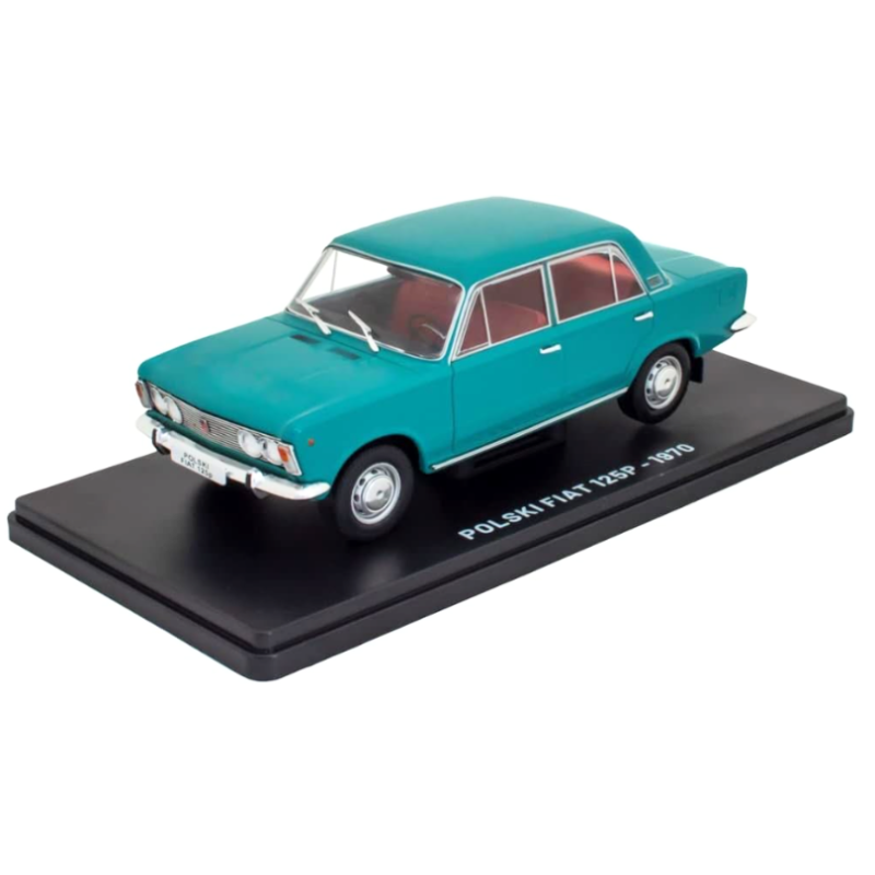 Polski Fiat 125P, green 1970