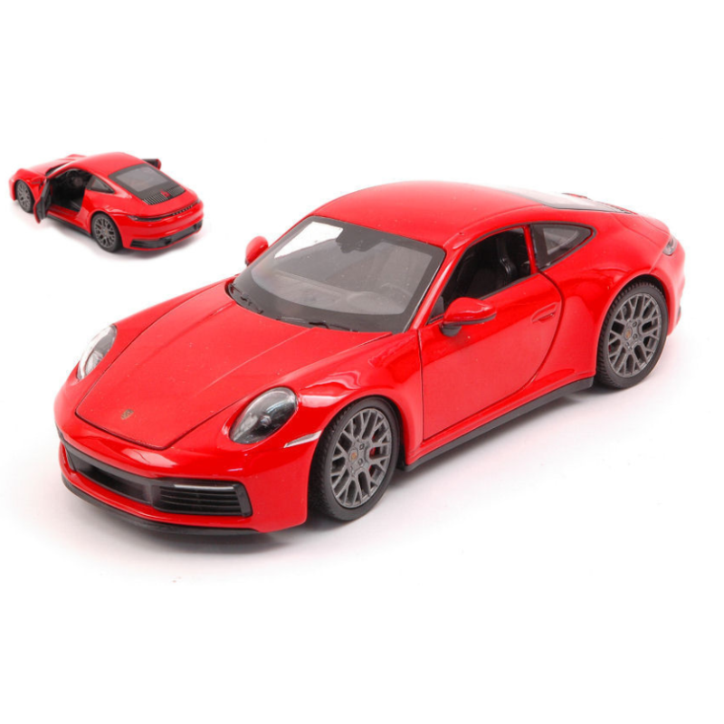 Porsche 911 (992) Carrera 4S Red 2019