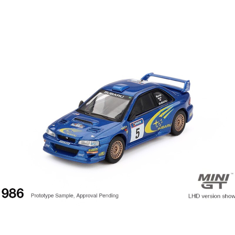 Subaru Impreza WRC99 1999 Rally Australia Winner #5 Australia Exclusive