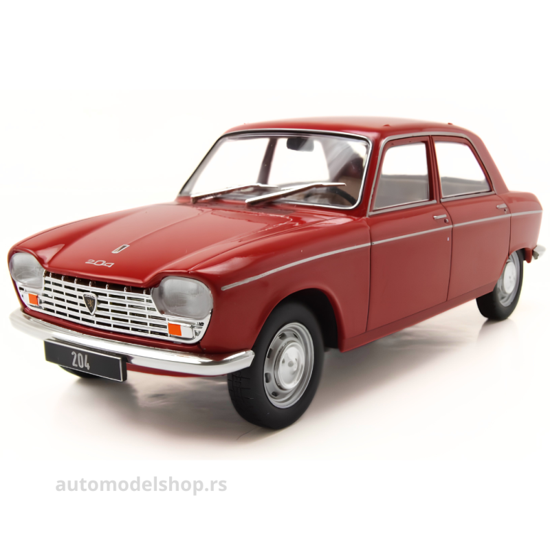 Peugeot 204 - Red - 1968