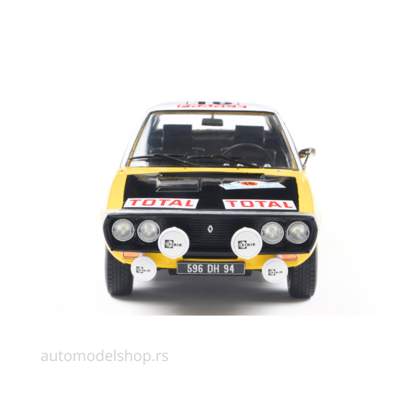 Renault 17 Ph.1 – Rallye Du Maroc – #23 PRIVE/ TILBERT – 1976
