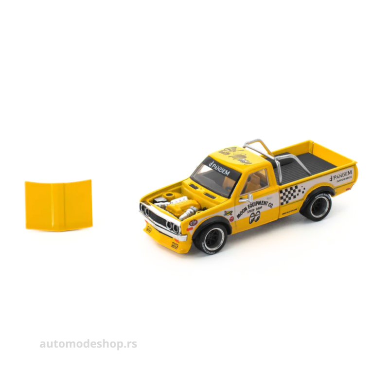 Pandem Datsun 620 - Mooneyes - Yllow/Black