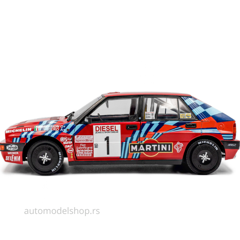 Lancia Delta HF Integrale – Rally San Remo – #1 M.Biasion / T.Siviero – 1989