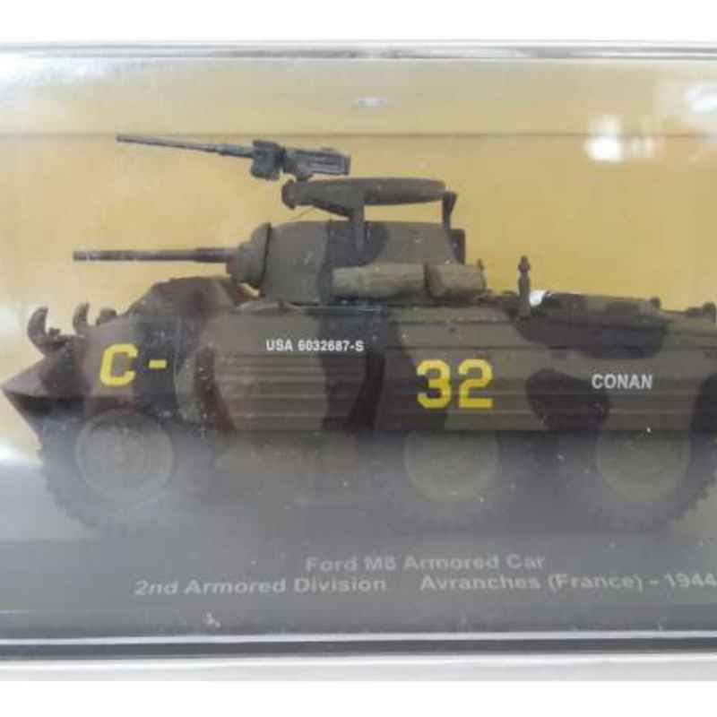 Ford M8 Armored Car 2nd Armored Division Avranches France 1944