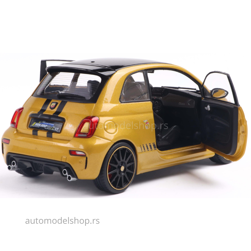 Fiat F595 Abarth Solido Works - Yellow - 2024