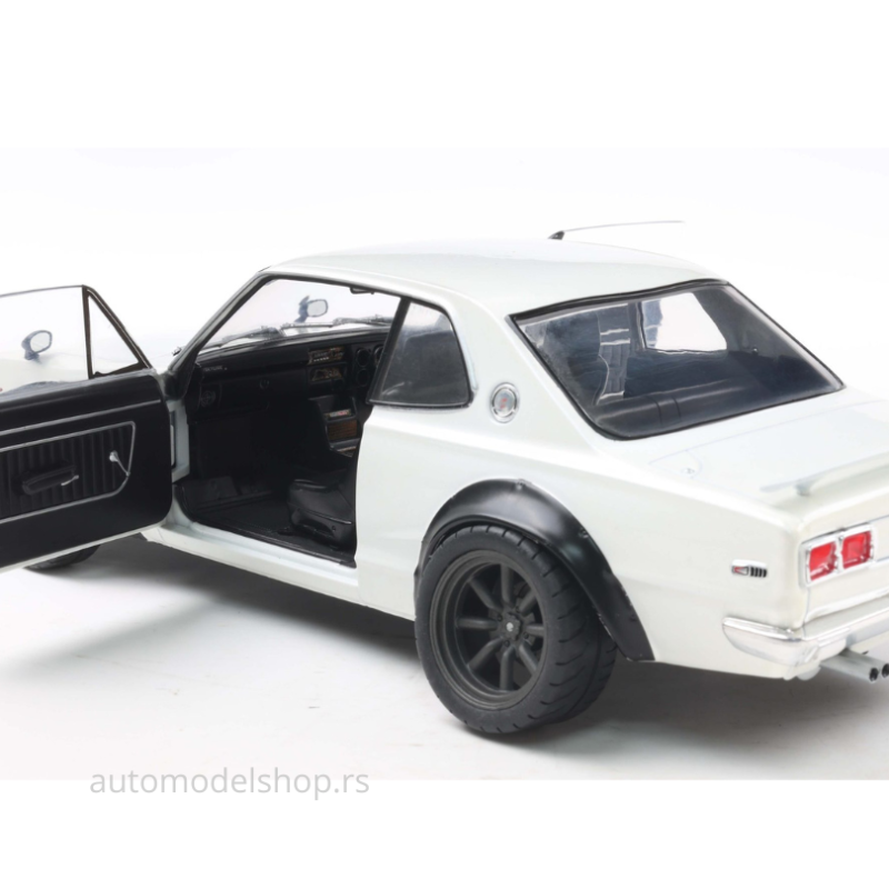 Nissan Skyline (C10) Hakosuka SOLIDO WORKS – Pearl White – 1970