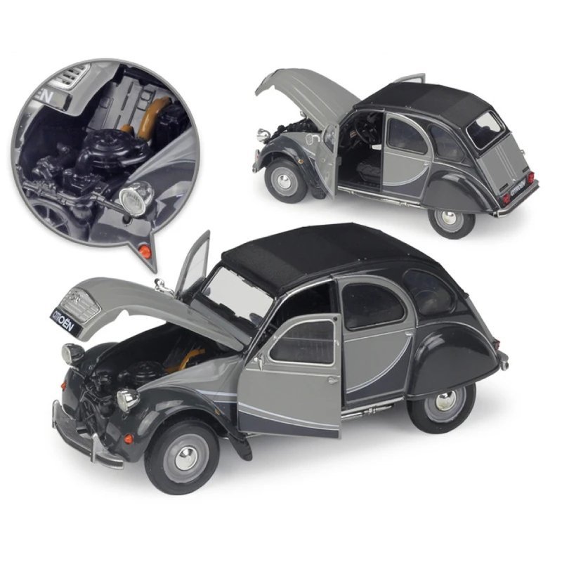 Citroen 2CV Charleston  Black and Grey ,1982
