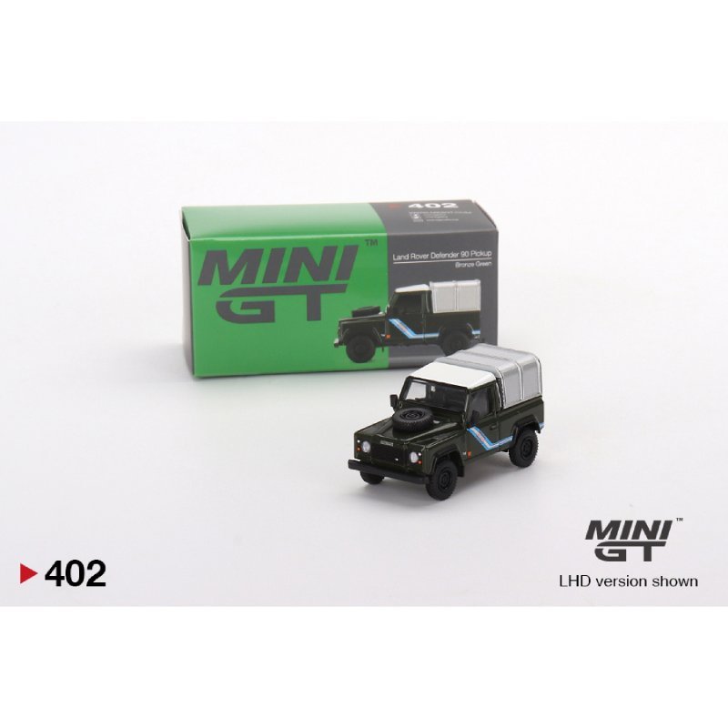 Land Rover Defender 90 Pickup Bronze Green 2009