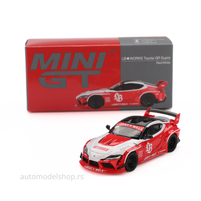 Toyota GR Supra LB Works - Red - 2013