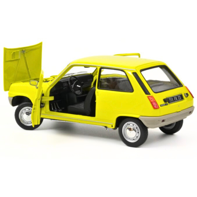 Norev Renault 5 1974 - Yellow , 1:18
