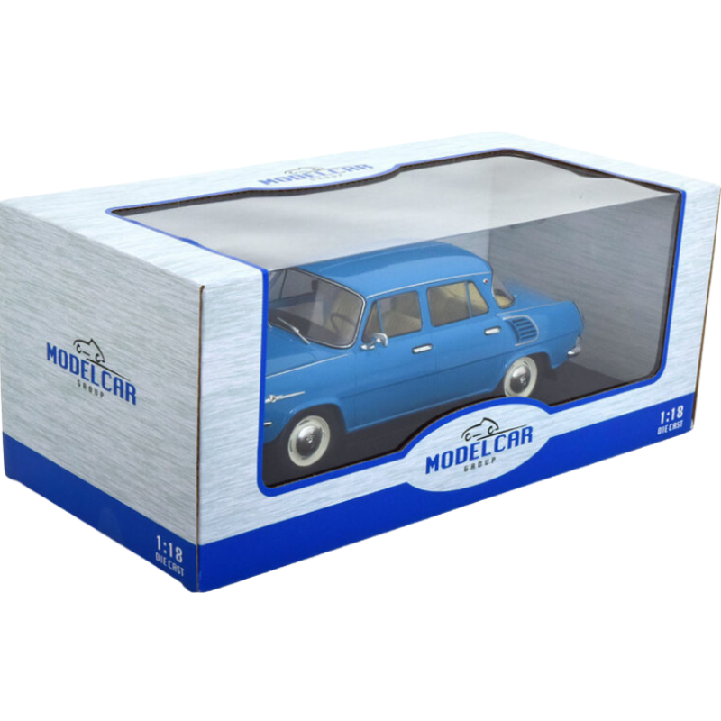Skoda 1000 MB Blue  1964