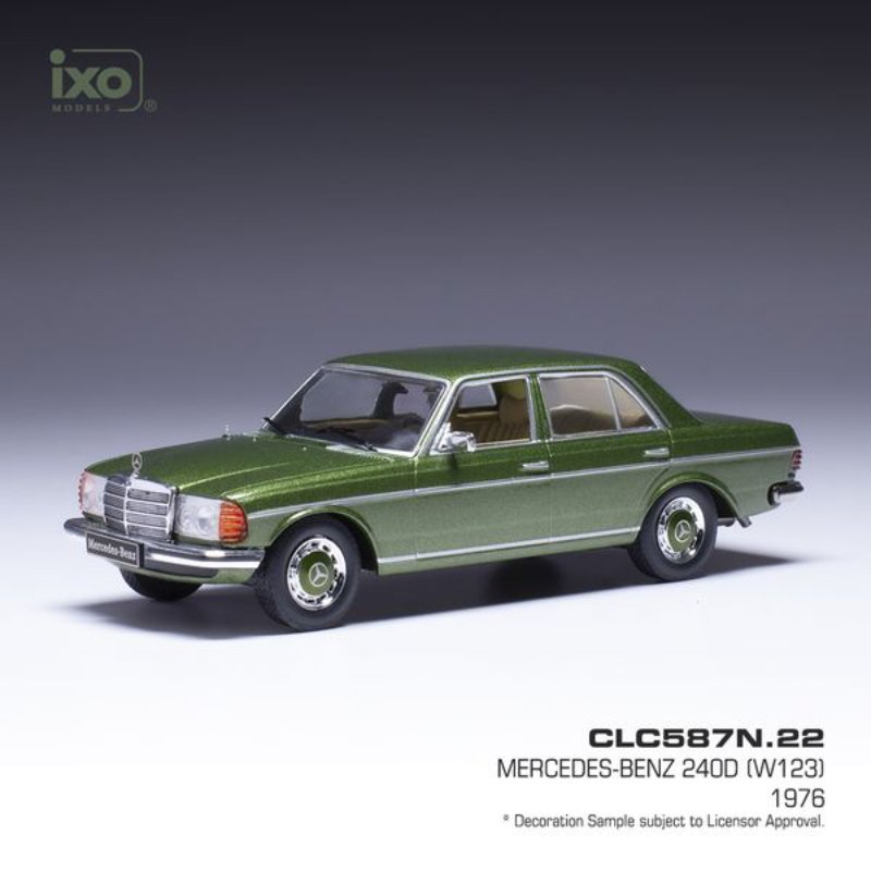 MERCEDES-BENZ 240D (W123) Metallic Green , 1976