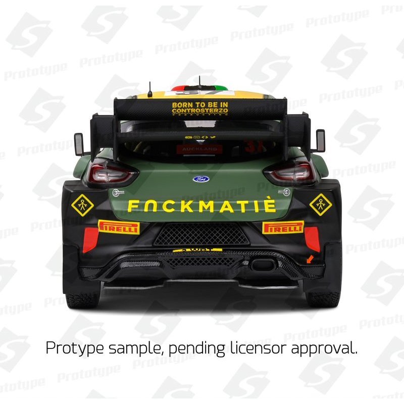 Ford Puma Rallye Hybrid Black #7 BERTELLI/GRANAI Rally New Zeland 2022