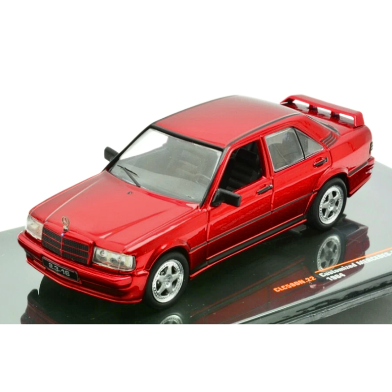 Mercedes 190 E 2.3 16V 'custom' Red 1984