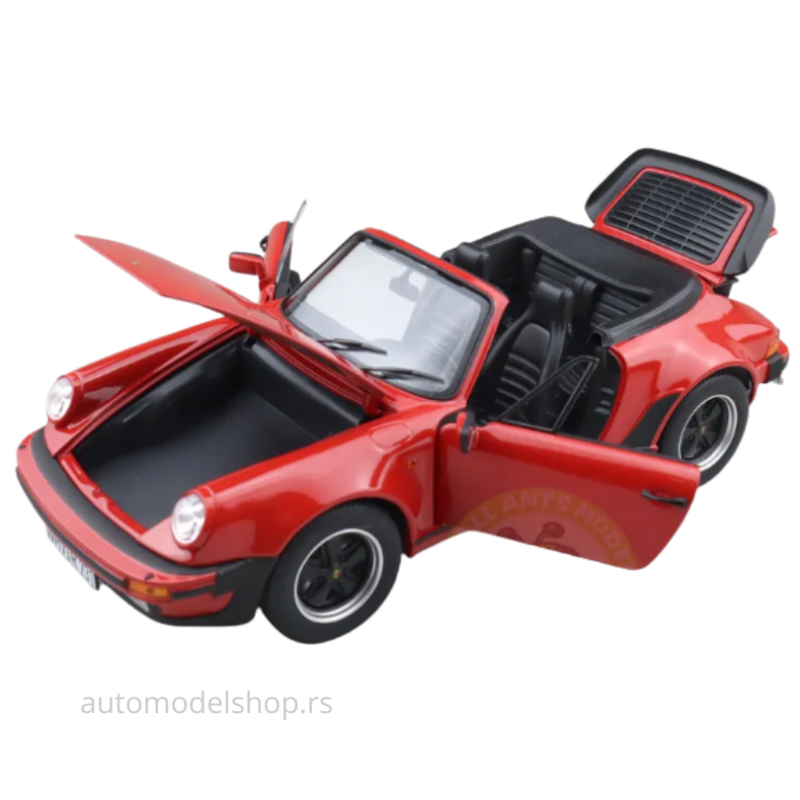 Porsche 911 Turbo Cabriolet - Red - 1987