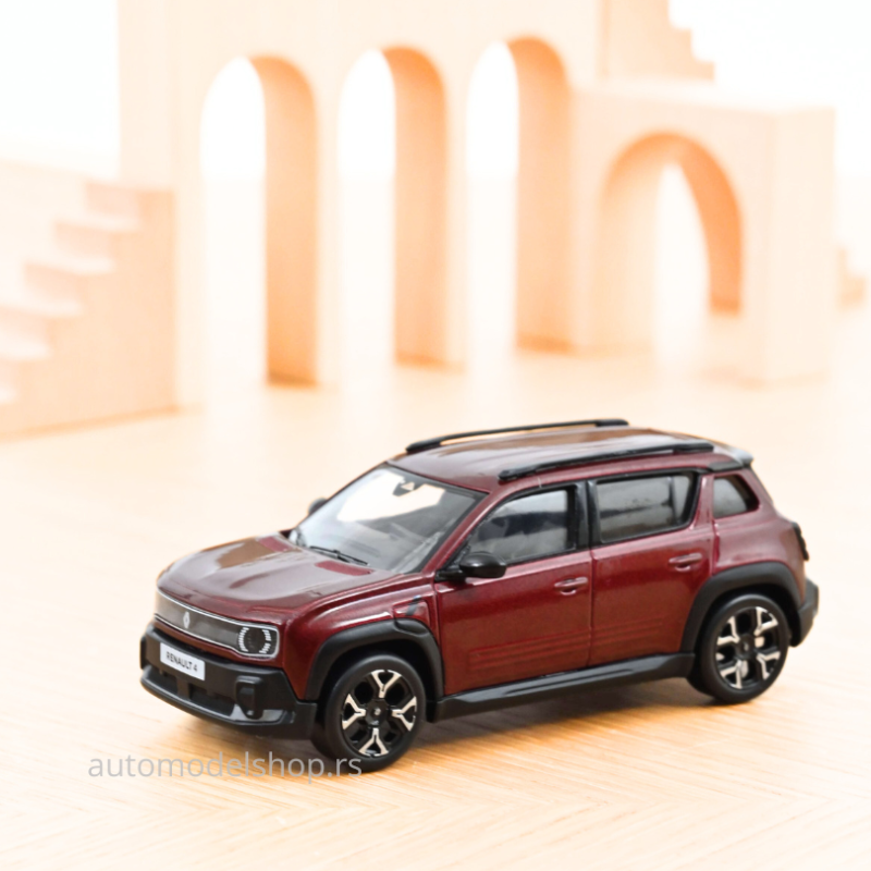 Renault 4 E-Tech Electric - Carmin Red - 2025 