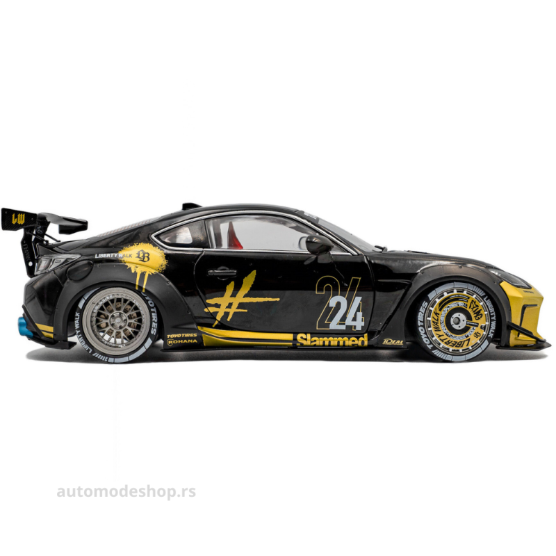 Toyota GR86 Liberty Walk Body Kit – BLACK & GOLD – 2024