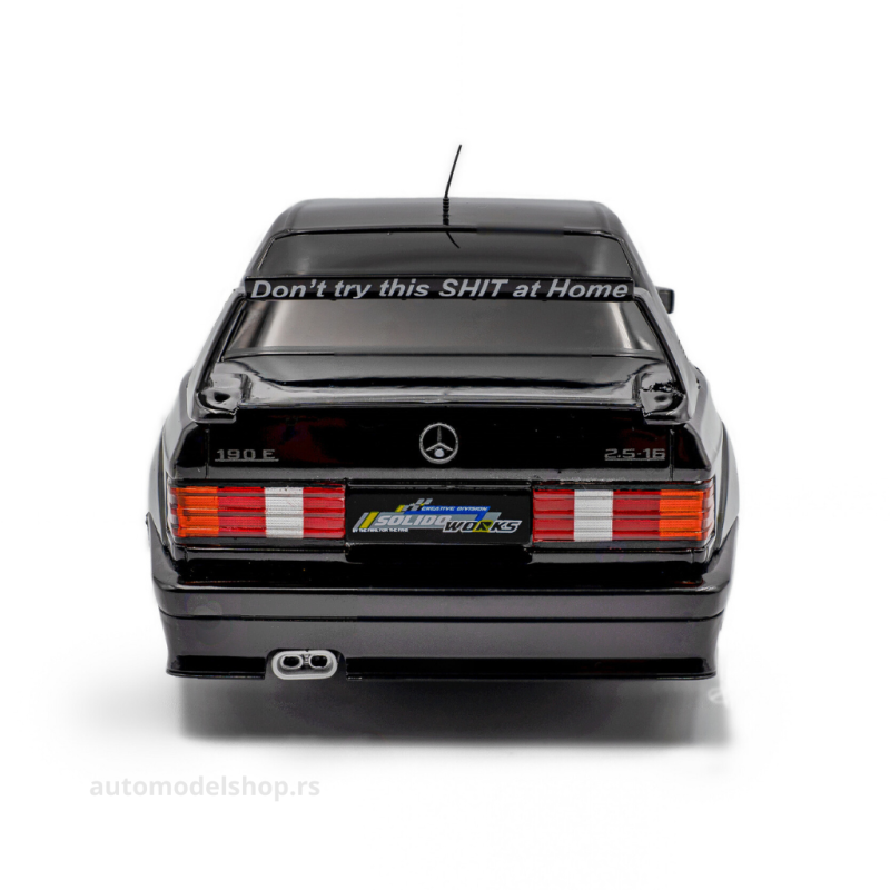 Mercedes-Benz 190 (W201) EVO II Solido Works - Black - 1990