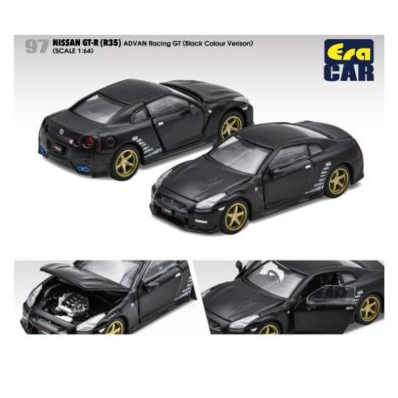 Nissan GT-R ADVAN Racing GT black , 2020 