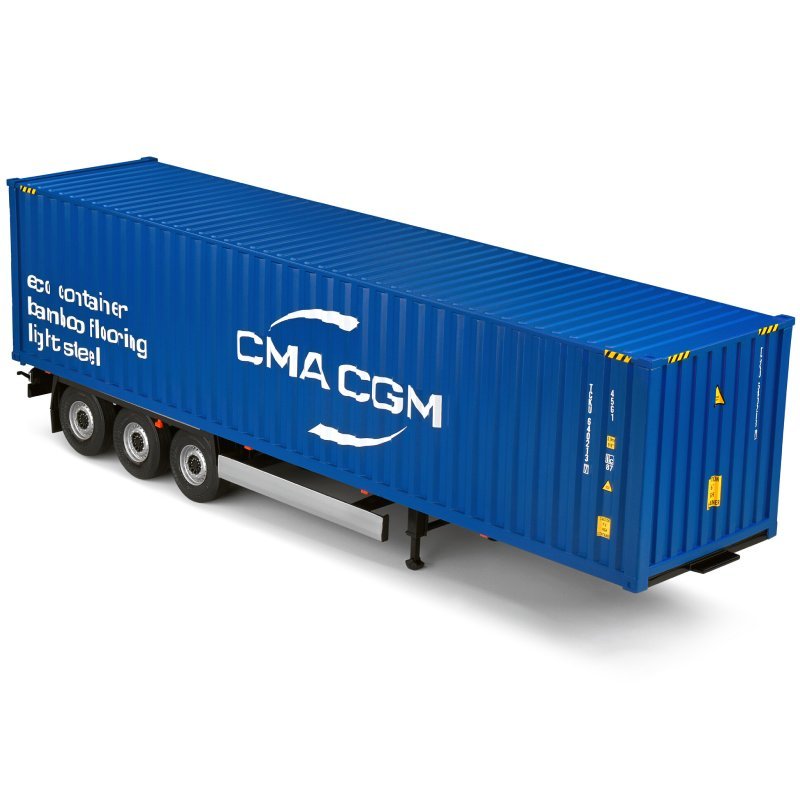 Container Trailer - Blue - 2024 