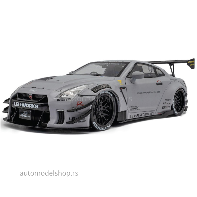 Nissan GT-R (R35) LBWK Type 2.0 2018 With Wataru Kato-San Figure 