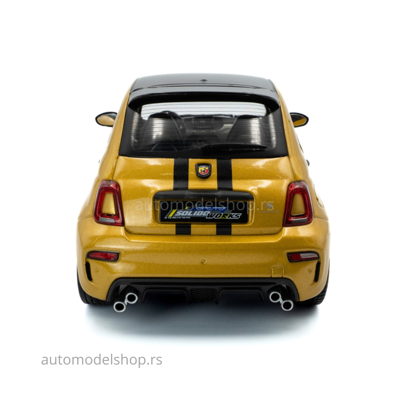 Fiat F595 Abarth Solido Works - Yellow - 2024
