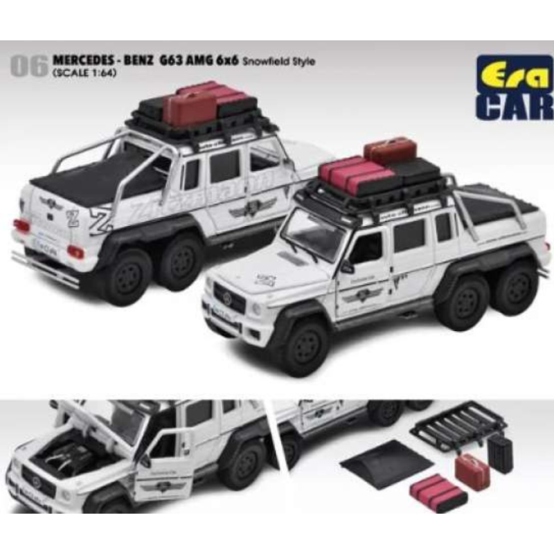 Mercedes Benz G63 AMG 6x6 , white, 2022 
