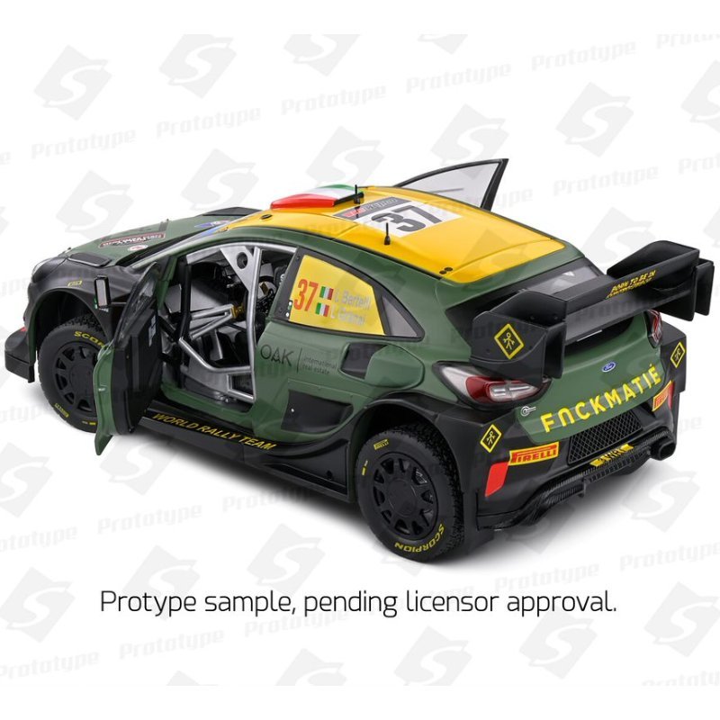 Ford Puma Rallye Hybrid Black #7 BERTELLI/GRANAI Rally New Zeland 2022