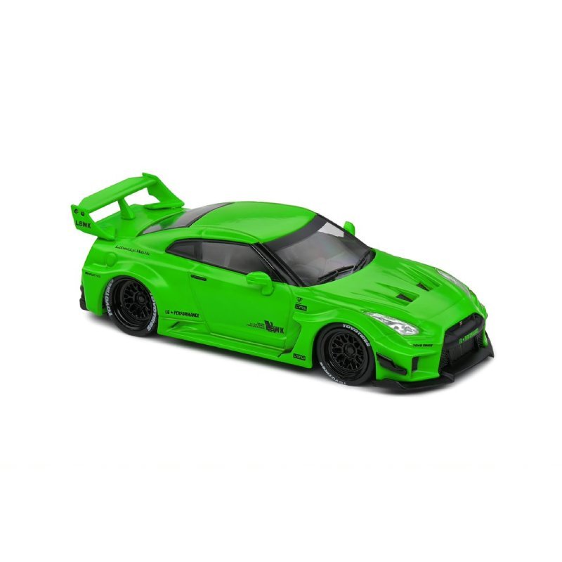 Nissan GTR35 LB Work Silhouette - Acid Green