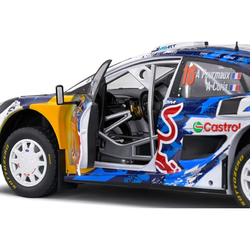 Ford Puma Rally 1 White #16 FOURMAUX/CORIA Rally Sweden 2024