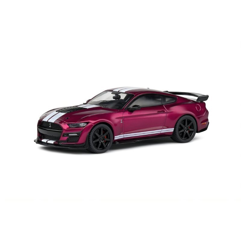SHELBY MUSTANG GT500 – PURPLE W/WHITE STRIPES – 2020