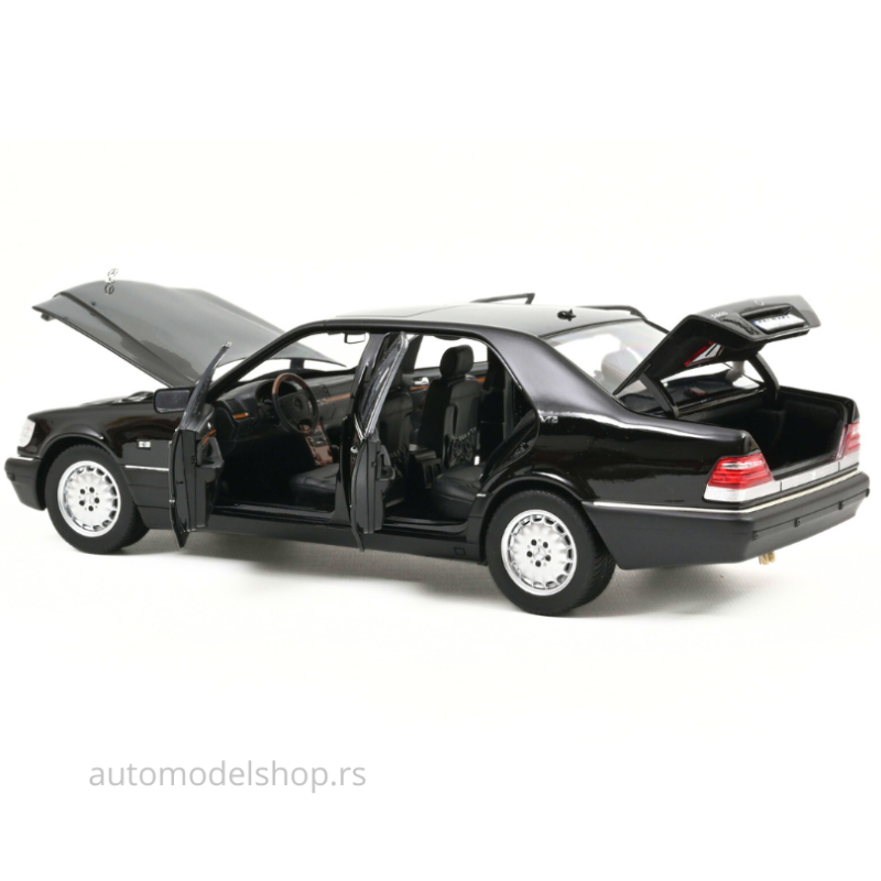 Mercedes-Benz W140 S600 - Obsidian Black Metallic - 1997