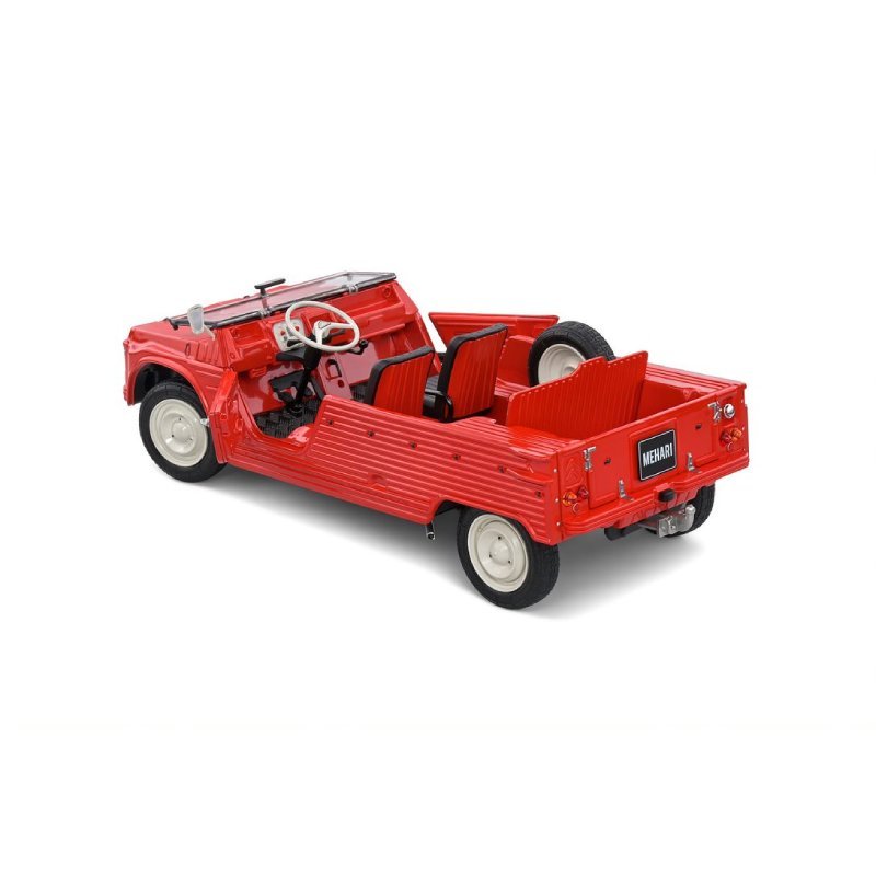 Citroën Méhari 1970 Rouge - Solido 1/18 - Neuve En Boîte (Série Street)