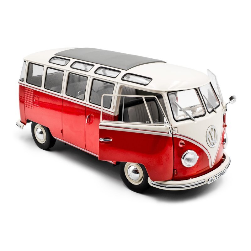 VOLKSWAGEN T1 Samba - Red / White - 1962
