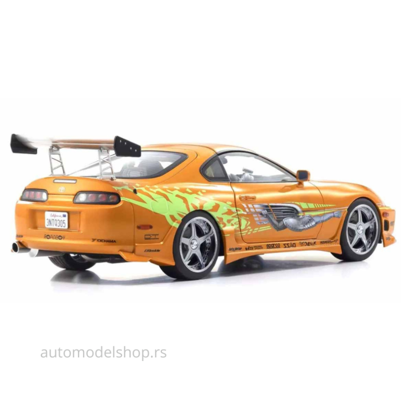 BRIAN'S Toyota Supra Turbo Fast & Furious - Orange Pearl